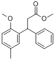 3-(2-甲氧基-5-甲基苯基)-3-苯基丙酸甲酯