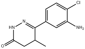 6-(3-氨基-4-氯苯基)-4,5-二氢-5-甲基-3(2H)-哒嗪酮