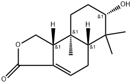 7β-Hydroxy-5,5aα,6,7,8,9,9a,9bα-octahydro-6,6,9aβ-trimethylnaphtho[1,2-c]furan-3(1H)-one
