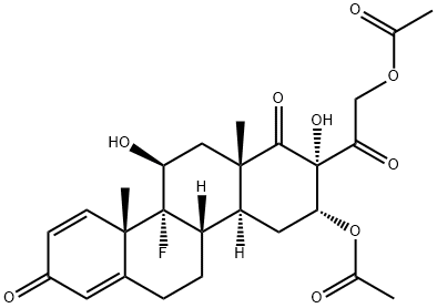 16-acetoxy-17-acetoxymethyl-11,17-dihydroxy-D-homoandrosta-1,4-diene-3,17-dione