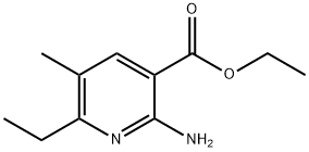 3-Pyridinecarboxylicacid,2-amino-6-ethyl-5-methyl-,ethylester(9CI)