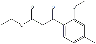 3-(2-甲氧基-4-甲基苯基)-3-氧代丙酸乙酯