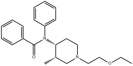 N-[(3S,4R)-1-(2-ethoxyethyl)-3-methyl-4-piperidyl]-N-phenyl-benzamide