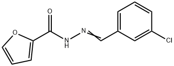 N'-[(E)-(3-chlorophenyl)methylidene]furan-2-carbohydrazide