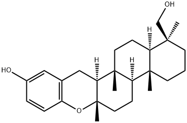 23-Hydroxy-4,8-dimethyl-16,24-cyclo-D(17a)-homo-21-nor-17a-oxa-5α-chola-16,20(22),23-triene-4β-methanol