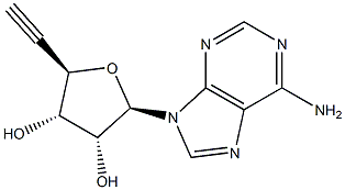 9-(5',6'-dideoxy-beta-ribohex-5'-ynofuranosyl)adenine