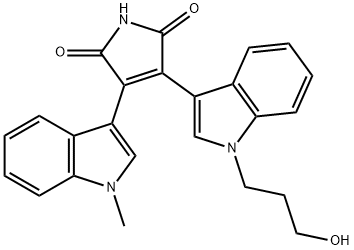 3-[1-(3-Hydroxypropyl)-1H-indol-3-yl]-4-(1-Methyl-1H-indol-3-yl)-1H-pyrrole-2,5-dione