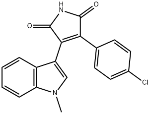 3-(4-氯苯基)-4-(1-甲基-1H-吲哚-3-基)-1H-吡咯-2,5-二酮