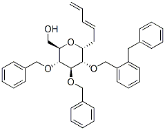 5-(tetra-O-benzyl-alpha-glucopyranosyl)-1,3-pentadiene