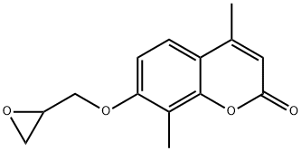 4,8-二甲基-7-(环氧乙烷-2-基甲氧基)-2H-苯并吡喃-2-酮