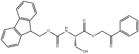 N-(9-芴甲氧羰基)-L-丝氨酸苯甲酰甲酯