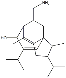 11-aminomethyl-2,6-dimethyl-3,9-diisopropyltricyclo(5.3.2.0)dodeca-5,9-dien-8-ol