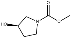 1-Pyrrolidinecarboxylicacid,3-hydroxy-,methylester,(R)-(9CI)