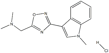 5[(二甲氨基)甲基]-3-(1-甲基-1H-吲哚-3-基)-1,2,4,-恶二唑盐酸盐