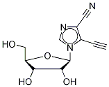 5-Ethynyl-1-(-D-ribofuranosyl)-imidazo-4-carbonitrile