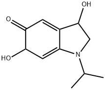 5H-Indol-5-one,1,2,3,6-tetrahydro-3,6-dihydroxy-1-(1-methylethyl)-(9CI)