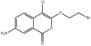 7-氨基-3-(2-溴乙氧基)-4-氯-1H-异色-1-酮