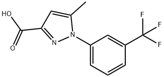 5-甲基-1-(3-(三氟甲基)苯基)-1H-吡唑-3-羧酸