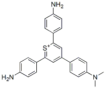 2,6-bis(4-aminophenyl)-4-(4-(dimethylamino)phenyl)thiopyrylium