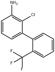 2-CHLORO-2'-(TRIFLUOROMETHYL)BIPHENYL-3-AMINE