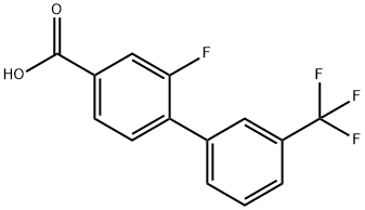 2-氟-3'-(三氟甲基)-[1,1'-联苯]-4-羧酸