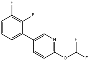 2-(difluoroMethoxy)-5-(2,3-difluorophenyl)pyridine