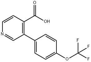 3-(4-三氟甲氧基苯基)异烟酸