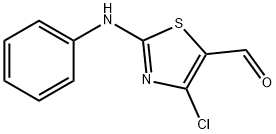 4-CHLORO-2-PHENYLAMINO-THIAZOLE-5-CARBALDEHYDE