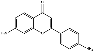 4H-1-Benzopyran-4-one,7-amino-2-(4-aminophenyl)-(9CI)