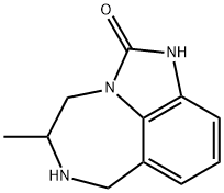 4,5,6,7-tetrahydro-5-methylimidazo(4,5,1-jk)(1,4)benzodiazepin-2(1H)-one