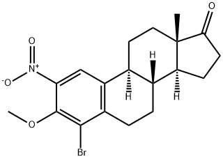 4-bromo-3-methoxy-2-nitro-1,3,5(10)-estratriene-17-one