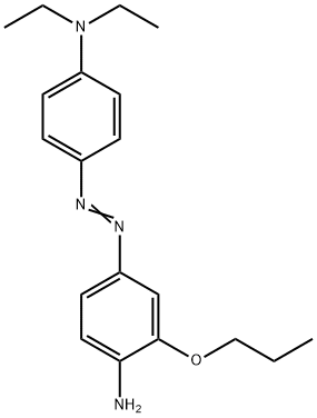 4-((4-AMINO-3-N-PROPOXY-PHENYL)AZO)-N,N-DIETHYLANILINE