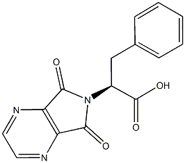 2-(5,7-二氧代-5,7-二氢-6H-吡咯并[3,4-B]吡嗪-6-基)-3-苯基丙酸