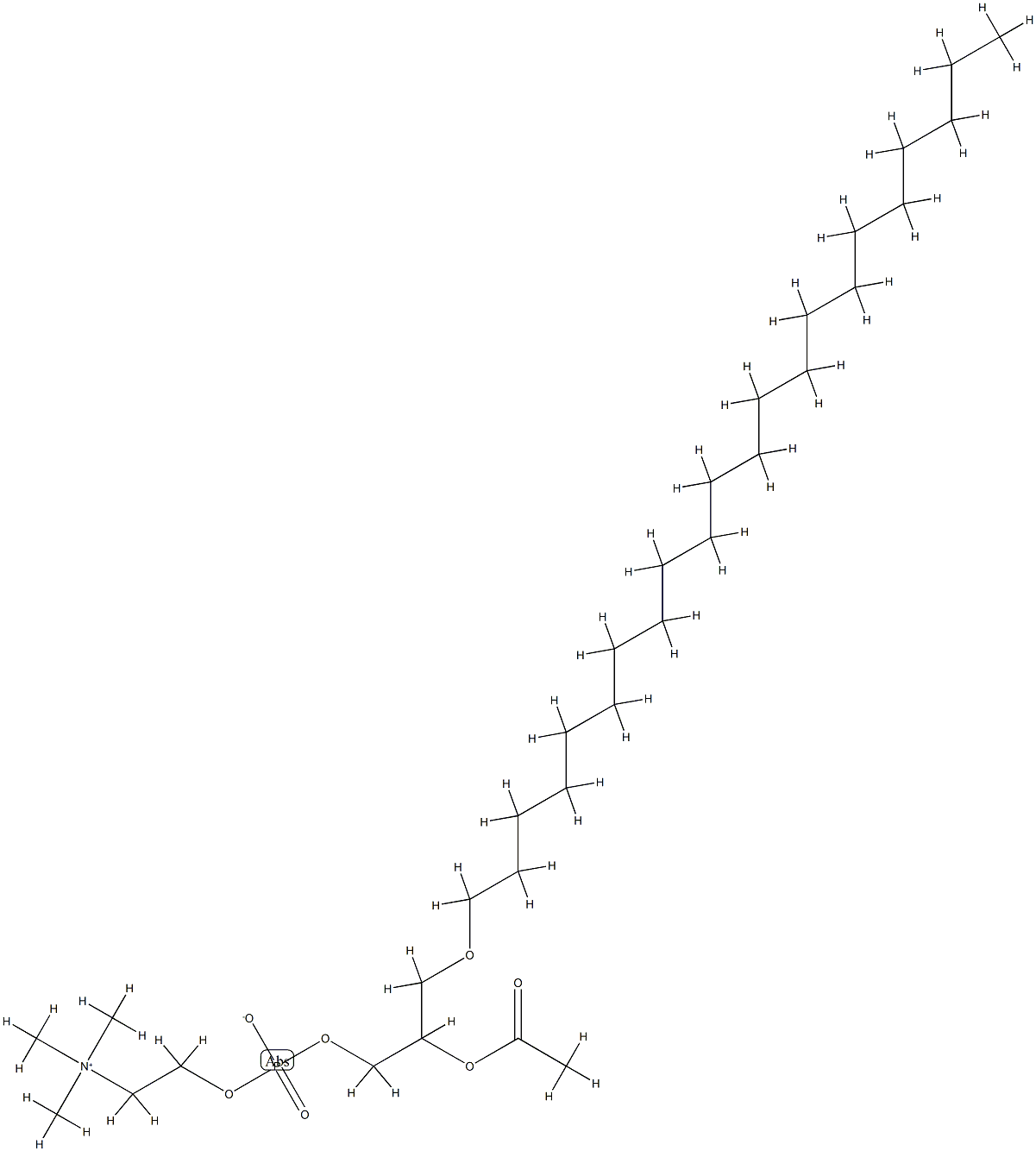 1-O-docosyl-2-O-acetylglycero-3-phosphocholine