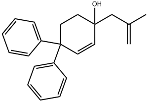 1-(2-METHYL-ALLYL)-4,4-DIPHENYL-CYCLOHEX-2-ENOL