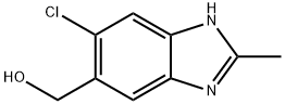 1H-Benzimidazole-5-methanol,6-chloro-2-methyl-(9CI)