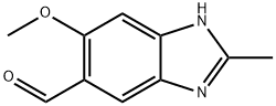 1H-Benzimidazole-5-carboxaldehyde,6-methoxy-2-methyl-(9CI)