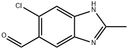 1H-Benzimidazole-5-carboxaldehyde,6-chloro-2-methyl-(9CI)