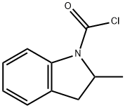 1H-Indole-1-carbonylchloride,2,3-dihydro-2-methyl-(9CI)