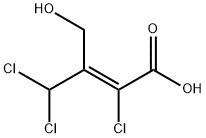 2-CHLORO-3-(DICHLOROMETHYL)-4-HYDROXYBUT-2-ENOICACID