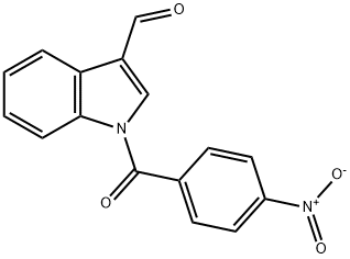 N-(p-nitrobenzoyl)indole-3-carboxaldehyde