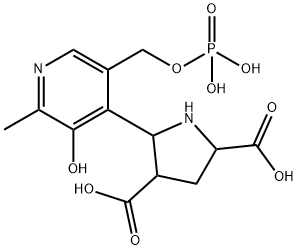 4,4-dicarboxy-5-(pyridoxyl-5'-phosphate)proline