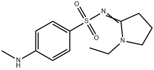 N-(1-Ethyl-2-pyrrolidinylidene)-4-(methylamino)benzenesulfonamide