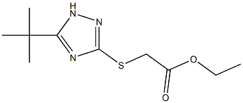 3-叔丁基-5-(乙氧基羰基)甲硫基-1,2,4-三唑