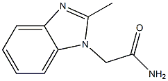 1H-Benzimidazole-1-acetamide,2-methyl-(9CI)