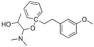 1-(2-(3-methoxyphenyl)ethyl)phenoxy-3-(dimethylamino)-2-propanol