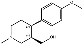 3R,4S-4-(4-甲氧基苯基)-3-羟甲基-1-甲基哌啶