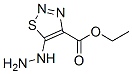 1,2,3-Thiadiazole-4-carboxylicacid,5-hydrazino-,ethylester(9CI)