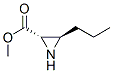 2-Aziridinecarboxylicacid,3-propyl-,methylester,(2S-trans)-(9CI)