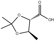 1,3-Dioxolane-4-carboxylicacid,2,2,5-trimethyl-,(4S-trans)-(9CI)